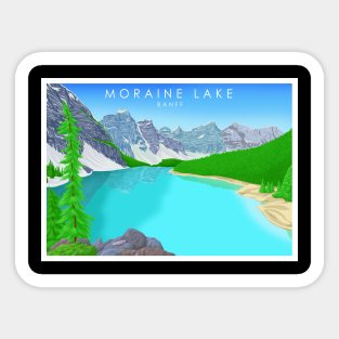 Moraine Lake Sticker